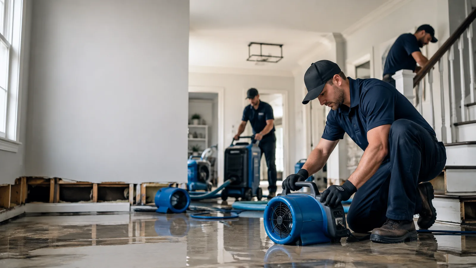 Water Damage Restoration in Larwill, IN near me